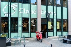 CloudEatery GmbH: CloudEatery startet mit "The Fastest Food Plaza" in Frankfurt / Neues digitales Cloud Kitchen-Konzept für die Lieferbranche kombiniert Geschwindigkeit mit Vielfalt und Kulinarik