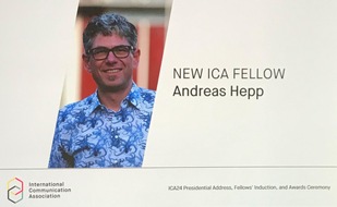 Universität Bremen: Ernennung zum ICA-Fellow: Hohe Auszeichnung für Andreas Hepp