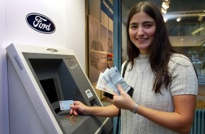 Ford-Werke GmbH: Service für Ford-Mitarbeiter: Geldautomaten im Werk