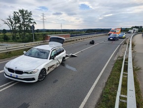 POL-STD: Unfall auf Jorker Autobahnbrücke sorgt für lange Staus im Feierabendverkehr