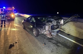 Autobahnpolizeiinspektion: API-TH: Stark alkoholisierter Fahrzeugführer verursacht schweren Unfall auf der Autobahn 9 bei Schleiz