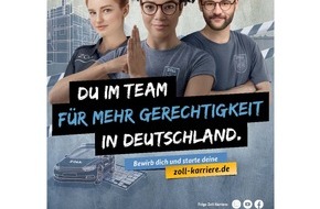 Hauptzollamt Heilbronn: HZA-HN: Call your future/ Corona-konforme Informationsmöglichkeit zum Dualen Studium oder einer Ausbildung beim Zoll