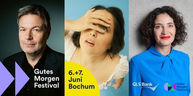GLS Bank: Gutes Morgen Festival: Robert Habeck und andere Promis beim Bochumer Nachhaltigkeitstreffen