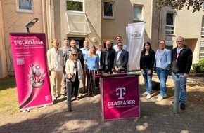 Deutsche Telekom AG: Geb&auml;ude der GWW Wiesbaden erhalten Glasfaser der Telekom