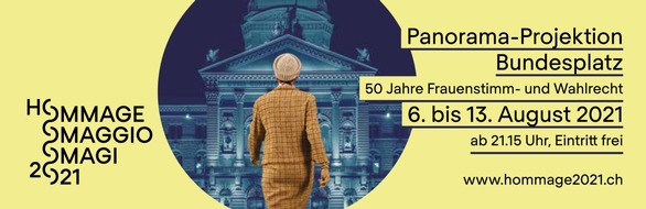 Hommage 2021: Vom 6. bis 13. August: Die Panorama-Projektion Hommage 2021 startet