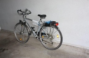 Polizeidirektion Landau: POL-PDLD: Edenkoben: Polizei stellt Fahrrad sicher und sucht Eigentümer