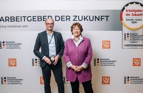 Deutsches Innovationsinstitut für Nachhaltigkeit und Digitalisierung: Toyota: "Arbeitgeber der Zukunft"-Siegel ist Gamechanger beim Recruiting