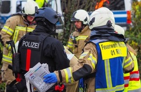 Polizei Bochum: POL-BO: Erfolgreiche &Uuml;bung von Feuerwehr und Polizei