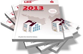 Bundesgeschäftsstelle Landesbausparkassen (LBS): Immobilien-Preisspiegel für 860 Städte / LBS-Heft "Markt für Wohnimmobilien 2013" neu erschienen - Kurzanalysen zu Teilmärkten und Einflussfaktoren (BILD)