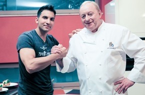 ZDF: Spinat oder Schnitzel? / "ZDFzeit: Vegetarier gegen Fleischesser - Das Duell" mit Attila Hildmann und Alfons Schuhbeck (FOTO)