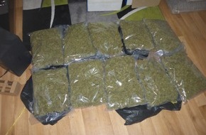 Zollfahndungsamt Hannover: ZOLL-H: Zollfahndung stellt 12 kg Marihuana sicher - 2 Beschuldigte in Untersuchungshaft