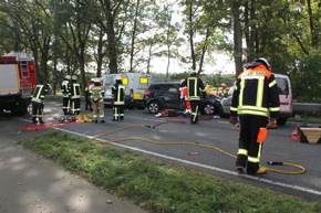 FW-ROW: Mehrere Verletzte nach Unfall