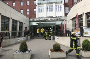Feuerwehr Bochum: FW-BO: Alarmübung im St. Elisabeth-Hospital Bochum
