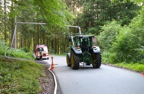 Feuerwehr der Stadt Arnsberg: FW-AR: Große Übung des Basislöschzugs 1