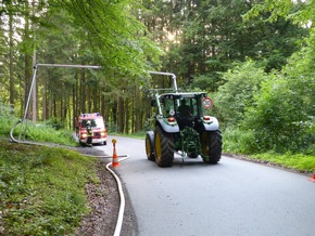 FW-AR: Große Übung des Basislöschzugs 1