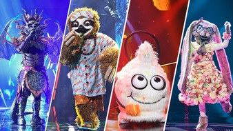 ProSieben: Die Zuschauer tippen: Stefan Raab, Max Giesinger, Martina Hill und Mike Singer stehen im Finale von "The Masked Singer"