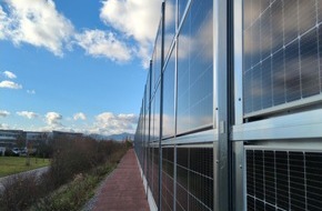 Energie- und Klimaschutzagentur Rheinland-Pfalz GmbH: PV-L&auml;rmschutzw&auml;nde in Landau-Queichheim