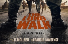 LEONINE Studios: THE LONG WALK: Plakat & Trailer / Ab 11. September 2025 im Kino!
