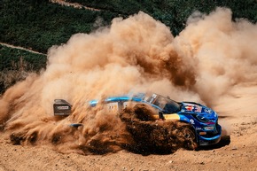 Reif für die Insel: M-Sport Ford peilt auf Sardinien mit dem Puma Hybrid Rallye erneut ein Topresultat an