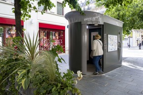 Welttoilettentag: JCDecaux schließt den Roll-Out des weltweit größten Netzes selbstreinigender öffentlicher Toiletten in Paris ab