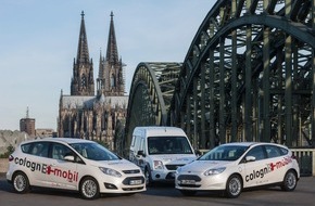 Ford-Werke GmbH: Kölner Elektromobilitäts-Modellprojekt colognE-mobil zieht positive Bilanz: mehr als 200 Ladepunkte und über 700.000 Kilometer