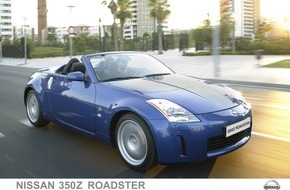 Nissan Switzerland: Au 75ème Salon de Genève un jury de spécialiste l'a choisie: La Nouvelle Nissan 350Z Roadster élue "Cabriolet de l'année"