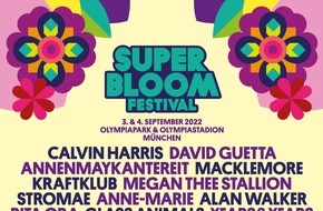 SUPERBLOOM: SUPERBLOOM verkündet weitere Superstars