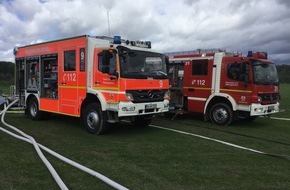 Feuerwehr und Rettungsdienst Bonn: FW-BN: Scheunenbrand auf einem Reiterhof
