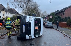 Polizei Gelsenkirchen: POL-GE: Verletzte bei Verkehrsunfall in Gelsenkirchen-Horst