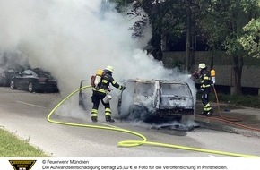 Feuerwehr München: FW-M: Und plötzlich kam der Rauch (Moosach)