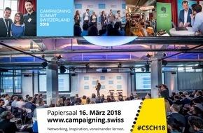 Campaigning Summit: Der Campaigning Summit Switzerland vertritt die Schweizer Campaigning-Branche