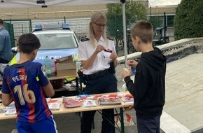 Polizeipräsidium Südosthessen: POL-OF: Polizei zeigte Präsenz bei Veranstaltung zum 31. Weltkindertag
