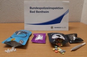 Bundespolizeiinspektion Bad Bentheim: BPOL-BadBentheim: Drogen im Wert von 10.000 Euro im Gepäck / Drogenschmuggler in Untersuchungshaft