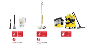 Alfred Kärcher SE & Co. KG: Pressemitteilung: Kärcher-Produkte erhalten renommierte Designpreise