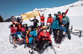 Klosters-Madrisa Bergbahnen AG: Die Madrisa in Klosters feierte Inklusion mit Ski-Weltstars Aleksander Aamodt Kilde und Maria Walliser