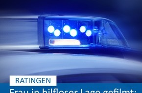Polizei Mettmann: POL-ME: Unfallbeteiligte in hilfloser Lage gefilmt: Polizei beschlagnahmt Handy von Gafferin und leitet Verfahren ein - Ratingen - 2302013