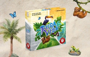 Piatnik: Pura Vida: Artenvielfalt und Lebensfreude in Costa Rica - Kniffeliges Plättchen-Legespiel für die ganze Familie von Piatnik