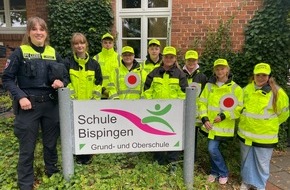 Polizeiinspektion Heidekreis: POL-HK: Bispingen: Verkehrshelferausbildung an der Grund- und Oberschule Bispingen erfolgreich abgeschlossen