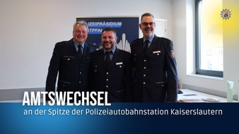 Polizeipräsidium Westpfalz: POL-PPWP: Wechsel an der Spitze der Polizeiautobahnstation