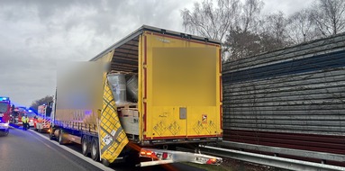 Polizeiinspektion Rotenburg: POL-ROW: ++ Unfall mit Gefahrgut auf der A1 - Vollsperrung erforderlich ++ Zeugen gesucht: Einbruch in Bekleidungsgesch&auml;ft - hoher Schaden ++