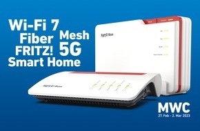 AVM GmbH: FRITZ!-Innovationen für die schnelle Breitbandzukunft: Neue FRITZ-Produkte für Glasfaser und DSL mit Wi-Fi 7, für Triband Mesh, 5G und Smart Home