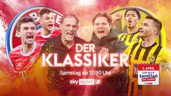 Sky Deutschland: Der Serienmeister empfängt den Spitzenreiter: der Klassiker Bayern München gegen Borussia Dortmund am Samstag live und exklusiv bei Sky und WOW