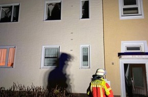 Feuerwehr Minden: FW Minden: Wohnungsbrand in Rodenbeck schnell gelöscht