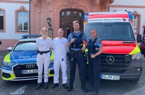 Polizeipräsidium Mainz: POL-PPMZ: Austauschprojekt von Polizei und Rettungsdienst fördert Zusammenarbeit