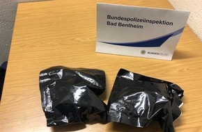Bundespolizeiinspektion Bad Bentheim: BPOL-BadBentheim: Bundespolizei findet zwei Beutel mit Marihuana im Rucksack eines 32-Jährigen