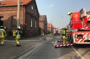 Feuerwehr Bottrop: FW-BOT: Brand in Badezimmer