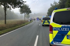 Kreispolizeibehörde Höxter: POL-HX: Rettungshubschrauber landet nach Unfall bei Gut Roggenthal