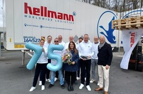 Hellmann Worldwide Logistics: Hellmann feiert 75 Jahre erfolgreiche Logistik in Bielefeld