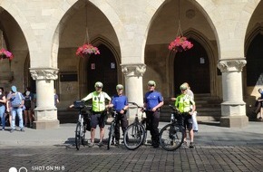 Polizei Münster: POL-MS: Miteinander arbeiten und voneinander lernen - Lüneburger Polizisten hospitieren bei der Polizei Münster