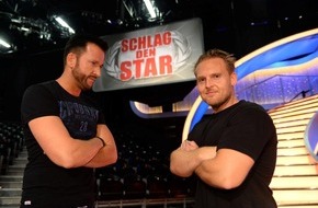 ProSieben: Neu: Stefan Raab lässt die Stars aufeinander los / Der Wendler und Axel Stein im Duell bei "Schlag den Star" auf ProSieben (FOTO)